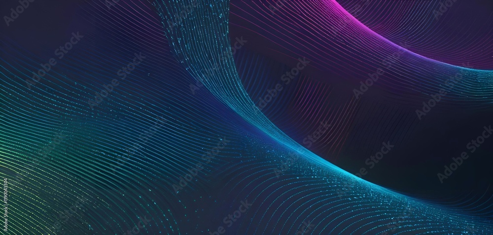 Fototapeta premium blue purple background image, gradation, space, line, digital, texture, banner