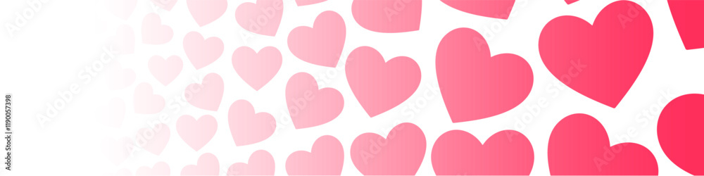 hearts background card banner frame card for valentine and wedding, pink heart love Paper cut decorations for Valentine's day border or frame design hearts background card banner frame card for valentine and wedding, pink heart love Paper cut decorations for Valentine's day border or frame design