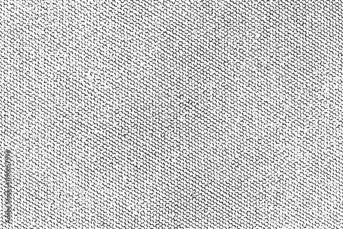 Grunge texture linen fabric. Vector illustration.