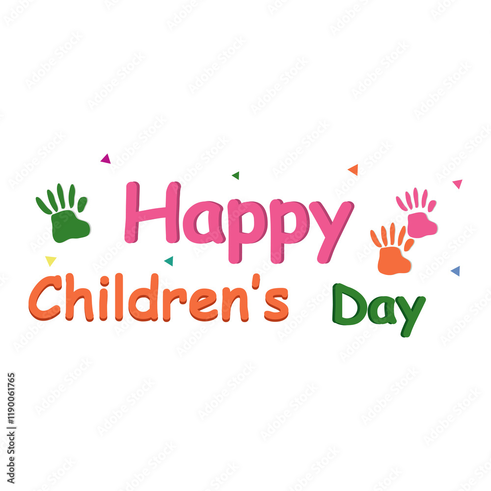 Fototapeta premium Happy Children's day