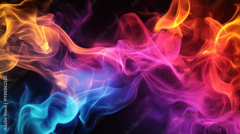 Obraz premium Abstract Smoke Artwork