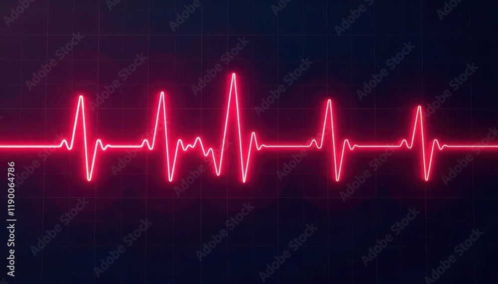 A flat line on a heart rate monitor, indicating cardiac arrest , healthcare, flatline A flat line on a heart rate monitor, indicating cardiac arrest , healthcare, flatline