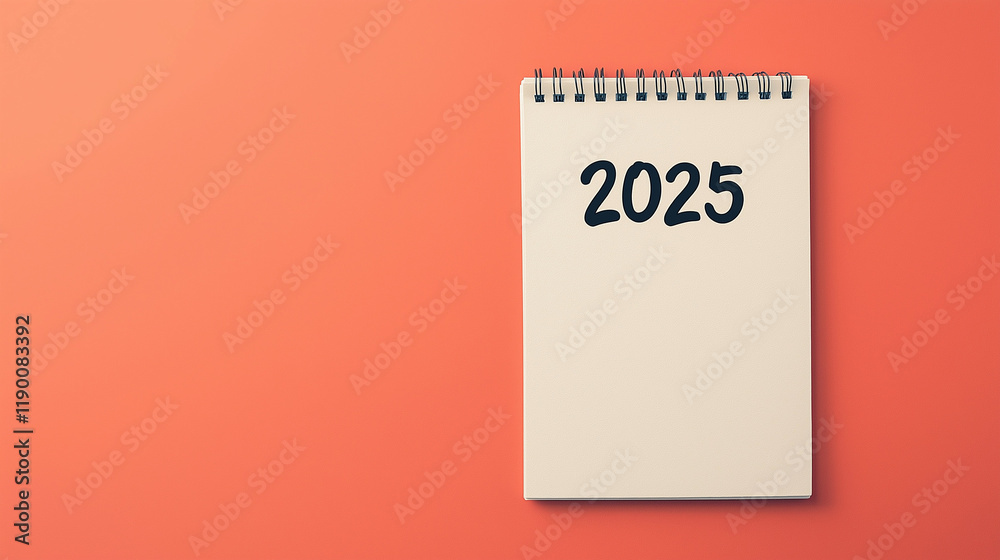 New year plan, a blank white sheet of paper with New year plan, a blank white sheet of paper with