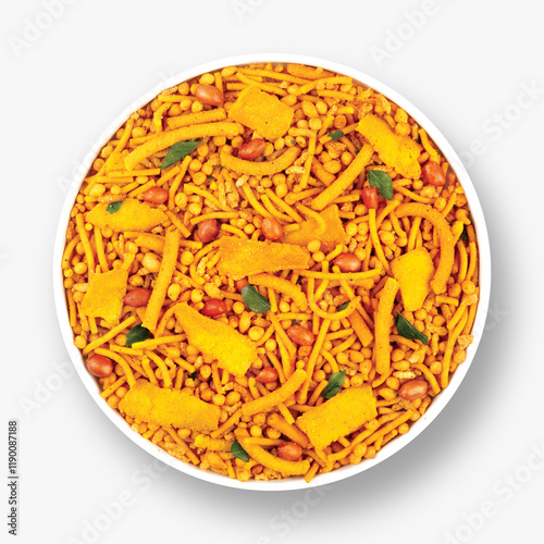фотографія Madras mixture a popular evening snack in south India