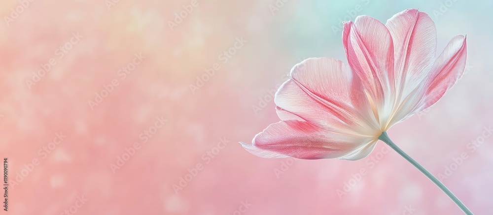 Tulip bouquet on a pastel background, perfect for Valentine's Day, Easter, Birthday, Women's Day, or Mother's Day. Ideal for flat lay, top view, quotes, greetings, messages, congratulations copy space Tulip bouquet on a pastel background, perfect for Valentine's Day, Easter, Birthday, Women's Day, or Mother's Day. Ideal for flat lay, top view, quotes, greetings, messages, congratulations copy space
