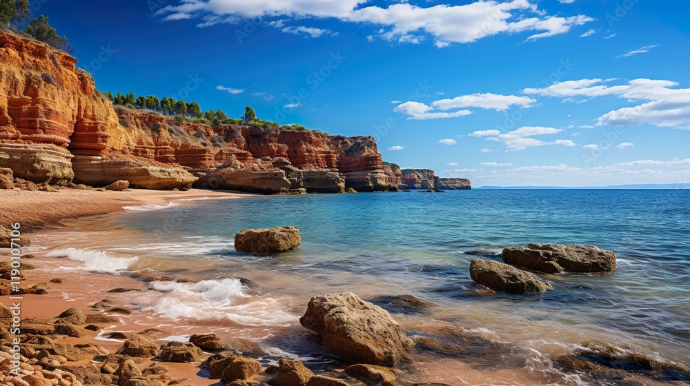 beach in the morning HD 8K wallpaper Stock Photographic Image beach in the morning HD 8K wallpaper Stock Photographic Image