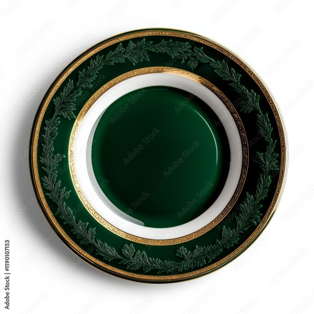 closeup of a luxury plate with copy space. closeup of a luxury plate with copy space.