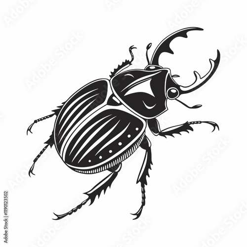 vector-silhouette-of-beetle-3