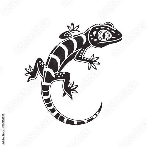 vector-silhouette-of-gecko