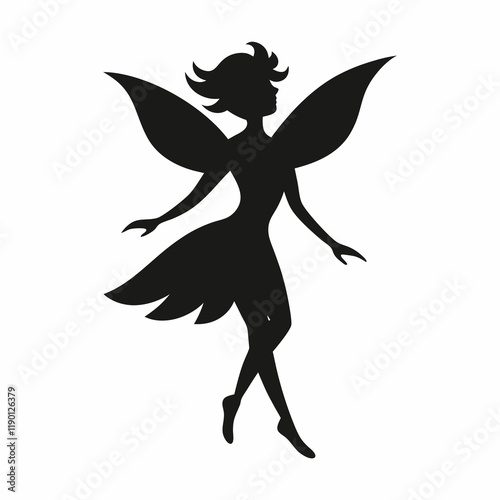 vector-silhouette-of-a-fairy--templar (1) 