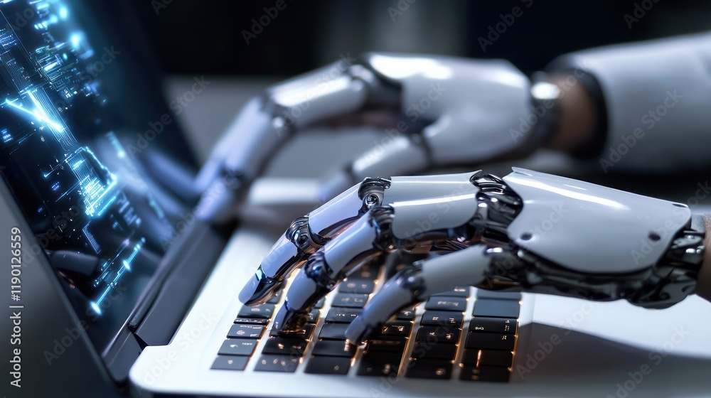 Fototapeta premium AI tools forecast and visualize predictive maintenance for infrastructure.