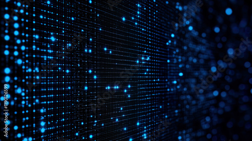 Wallpaper Mural Futuristic digital grid Digital technology background Torontodigital.ca