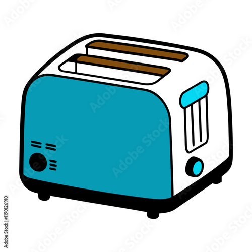 vector-silhouette-of--toaster