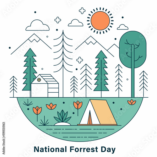 National Forrest Day the day is dedicated to raising awareness about the importance of forests and their conservation