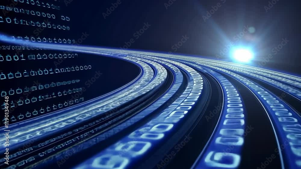 Digital Highway: A Journey into the Binary Universe
