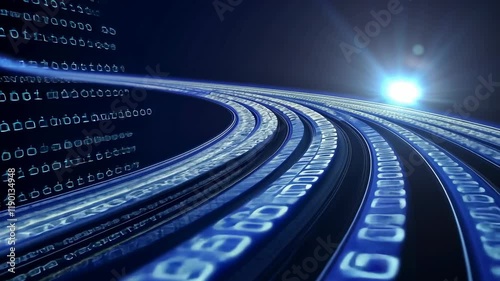Digital Highway: A Journey into the Binary Universe