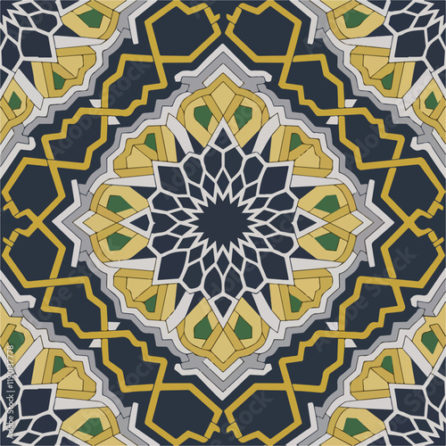 Harmony in Islamic Geometric Patterns.
