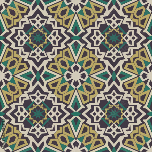 Symmetry in Islamic Geometric Designs.