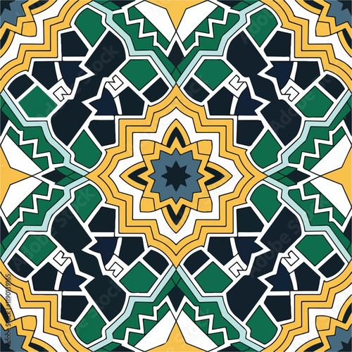 Spiritual Symbolism in Islamic Patterns.