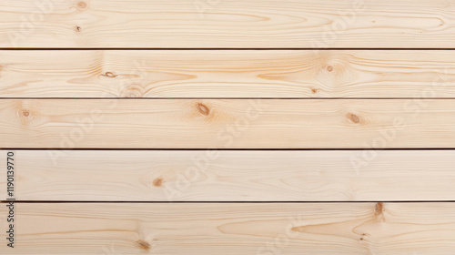Close-up of natural horizontal pine wood planks