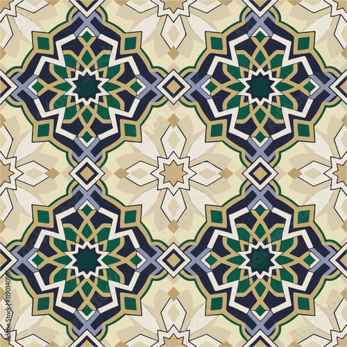 Geometric Precision in Traditional Muslim Art.