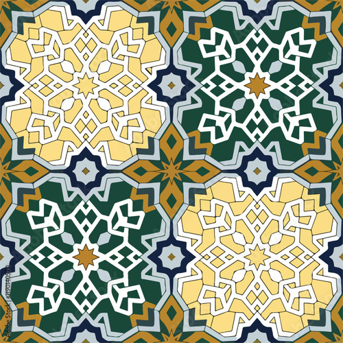 Cultural Harmony Through Islamic Patterns.