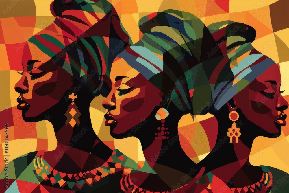 Obraz premium African American Month