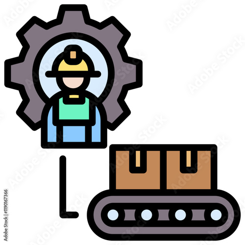 Assembly Line Icon