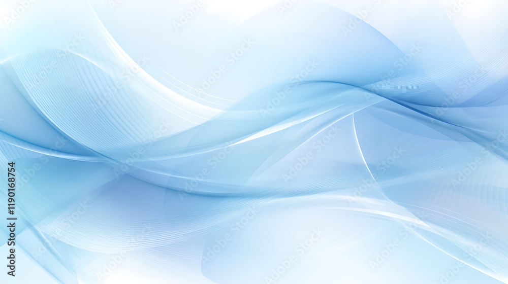 Abstract Blue Wave Background Design Image Abstract Blue Wave Background Design Image