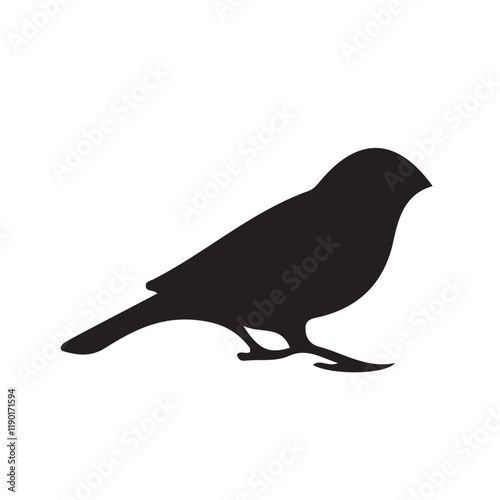 Bird vector silhouette. Print Quail  Silhouette. Vector; Quail Bird Flying Bird, Vector Illustration eps 10

