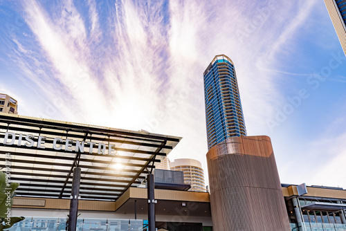 Skyscrapers in Cavill Avenue at Surfers Paradise on the Gold Coast