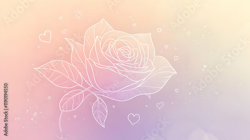 background with roses photo