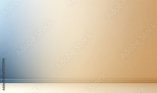 Wallpaper Mural Gradient wall with baseboard. Torontodigital.ca