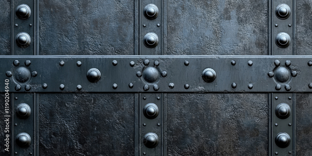 Fototapeta premium Sleek Black Metal Texture for High-End Design Projects