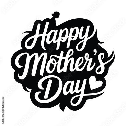 Mothers day typography