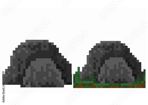 stones texture for pixel game