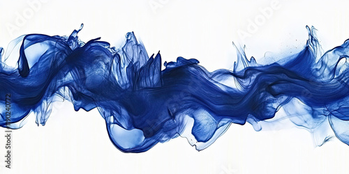 Abstract Blue Watercolor Background photo