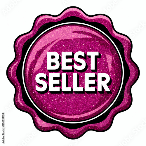 Best Seller Sticker photo