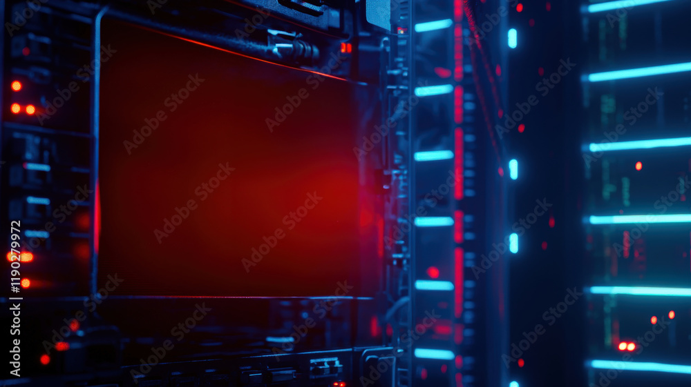 A computer screen displaying a security breach alert, with flashing red lights and warning messages about data compromise, highlighting a cybersecurity threat.
A computer screen displaying a security breach alert, with flashing red lights and warning messages about data compromise, highlighting a cybersecurity threat.