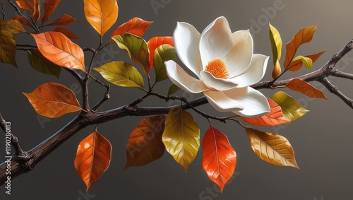 Pink and yellow summer flowers bloom in a beautiful garden, their petals a vibrant display of nature's floral beauty