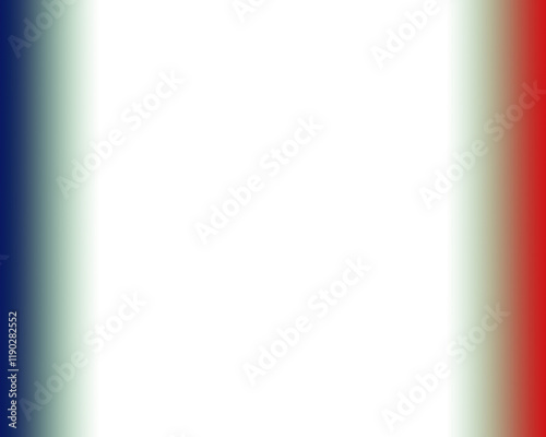 Texas Independence Day themed red and blue gradient stickers on both sides with copy space transparent background, PNG Vector illustration.