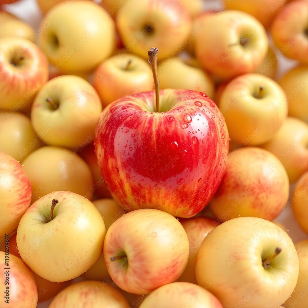 Fresh and Vibrant Apples in Natural Arrangements Fresh and Vibrant Apples in Natural Arrangements