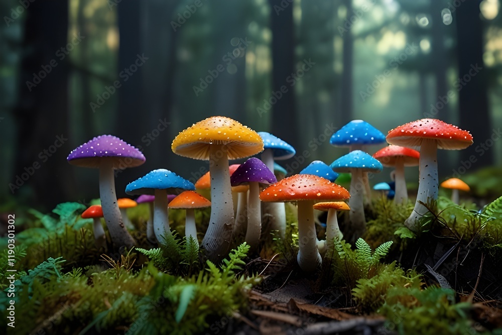 Fototapeta premium fly mushroom