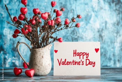 A satirical Valentine's Day greeting card with the words 