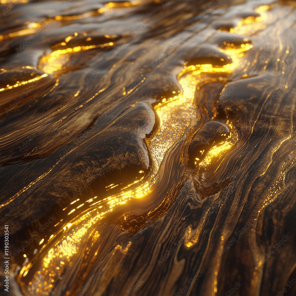 The texture of wood in various forms