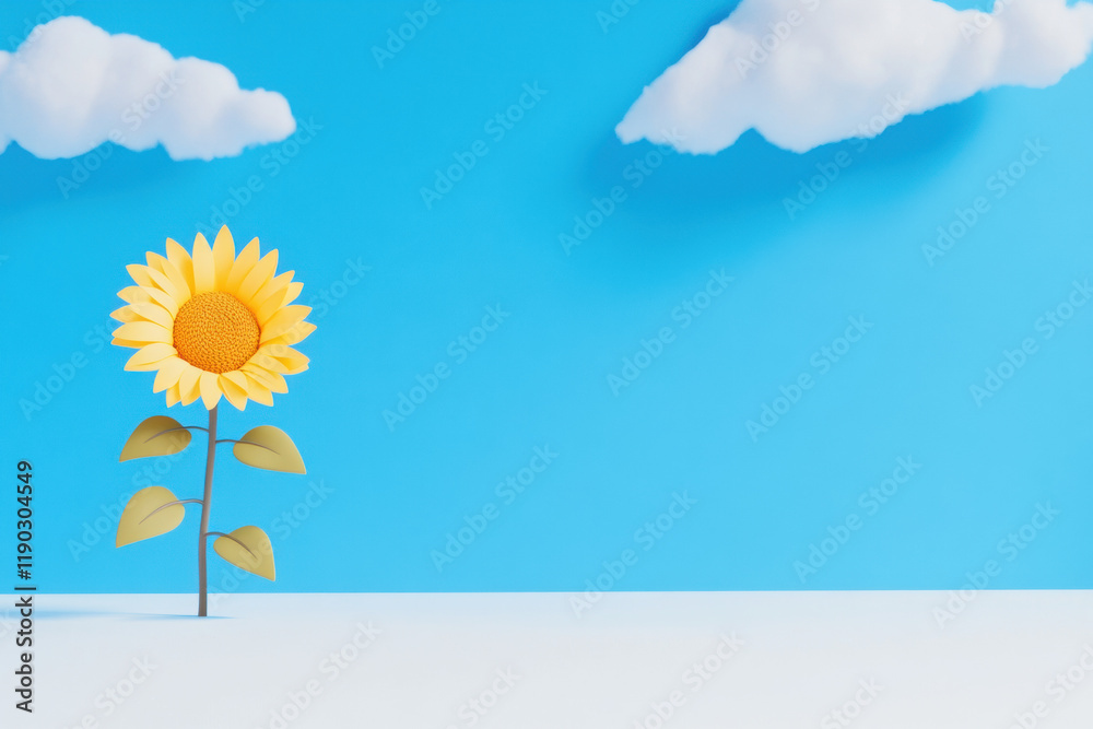Claymation flower, A vibrant claymation artwork depicting a sunflower standing tall, reaching for the sky, captured in high fidelity with enhanced details. Claymation flower, A vibrant claymation artwork depicting a sunflower standing tall, reaching for the sky, captured in high fidelity with enhanced details.