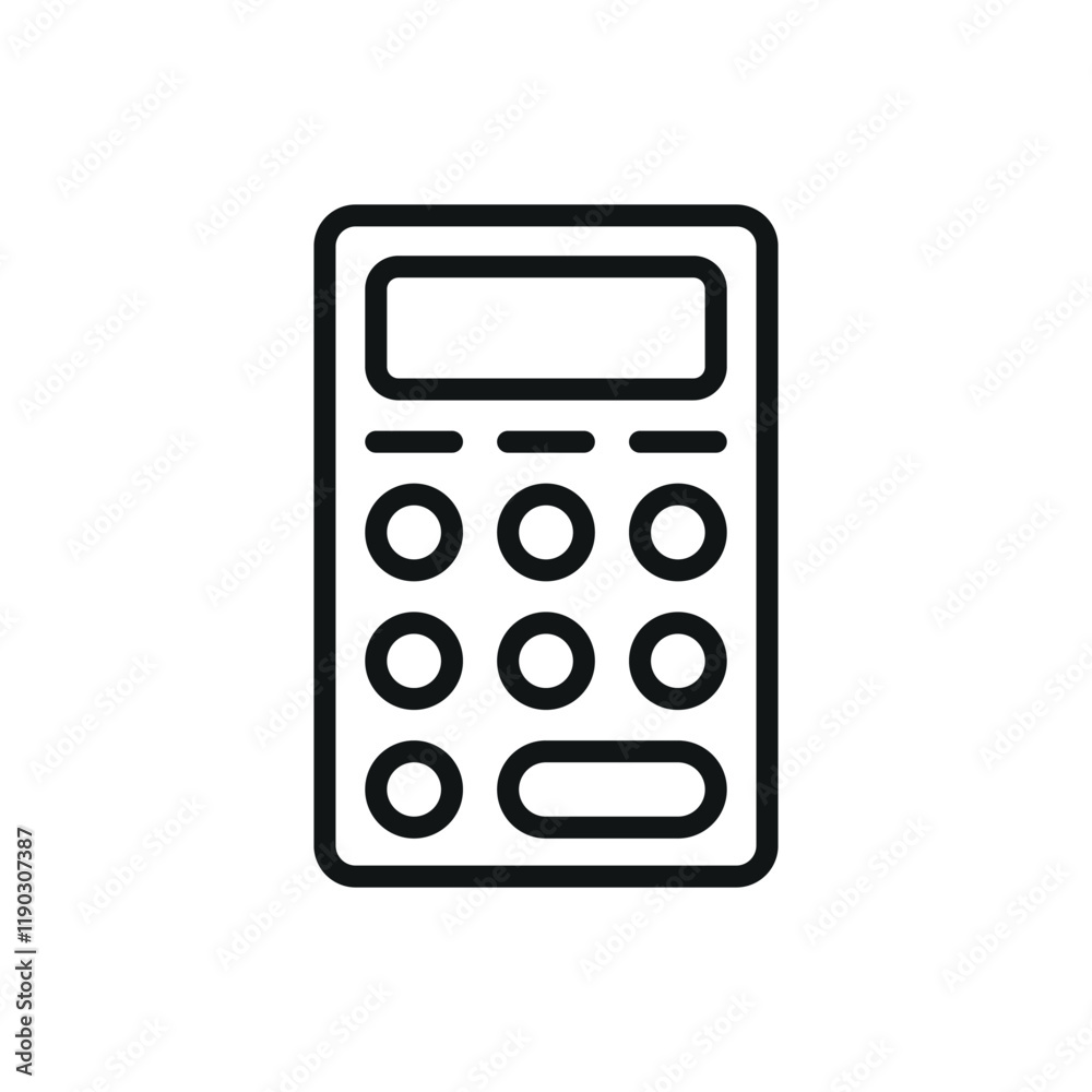 Calculator stationary icon with a clean and digital aesthetic, perfect for enhancing technology, work, or analytical-themed projects Calculator stationary icon with a clean and digital aesthetic, perfect for enhancing technology, work, or analytical-themed projects