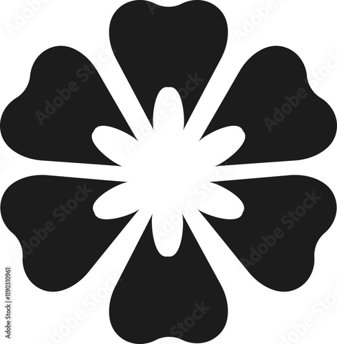 Flower vector icon. garden plants signs, Beautiful symbol. plant logo. Retro nature icons, perfect for elegant designs, delivery application. websites, mobile isolated on transparent background.