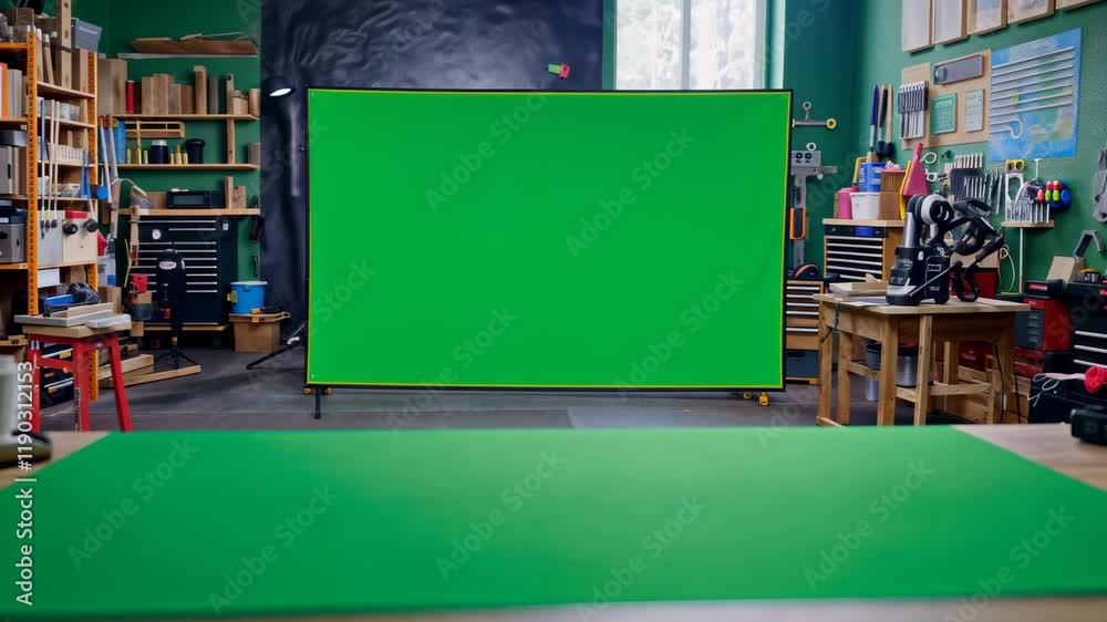 Back to school green screen video letter template for creative educational projects, Back to school green screen, Video letter template design concept for intro