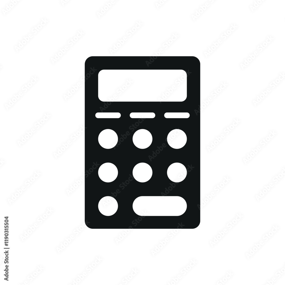 Calculator stationary icon with a clean and digital aesthetic, perfect for enhancing technology, work, or analytical-themed projects Calculator stationary icon with a clean and digital aesthetic, perfect for enhancing technology, work, or analytical-themed projects